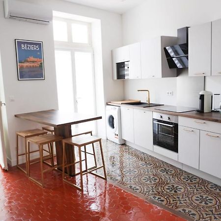 Bright And Modern 3-Bedroom Apartment, 90M2 With Air Condition, In Béziers Dış mekan fotoğraf