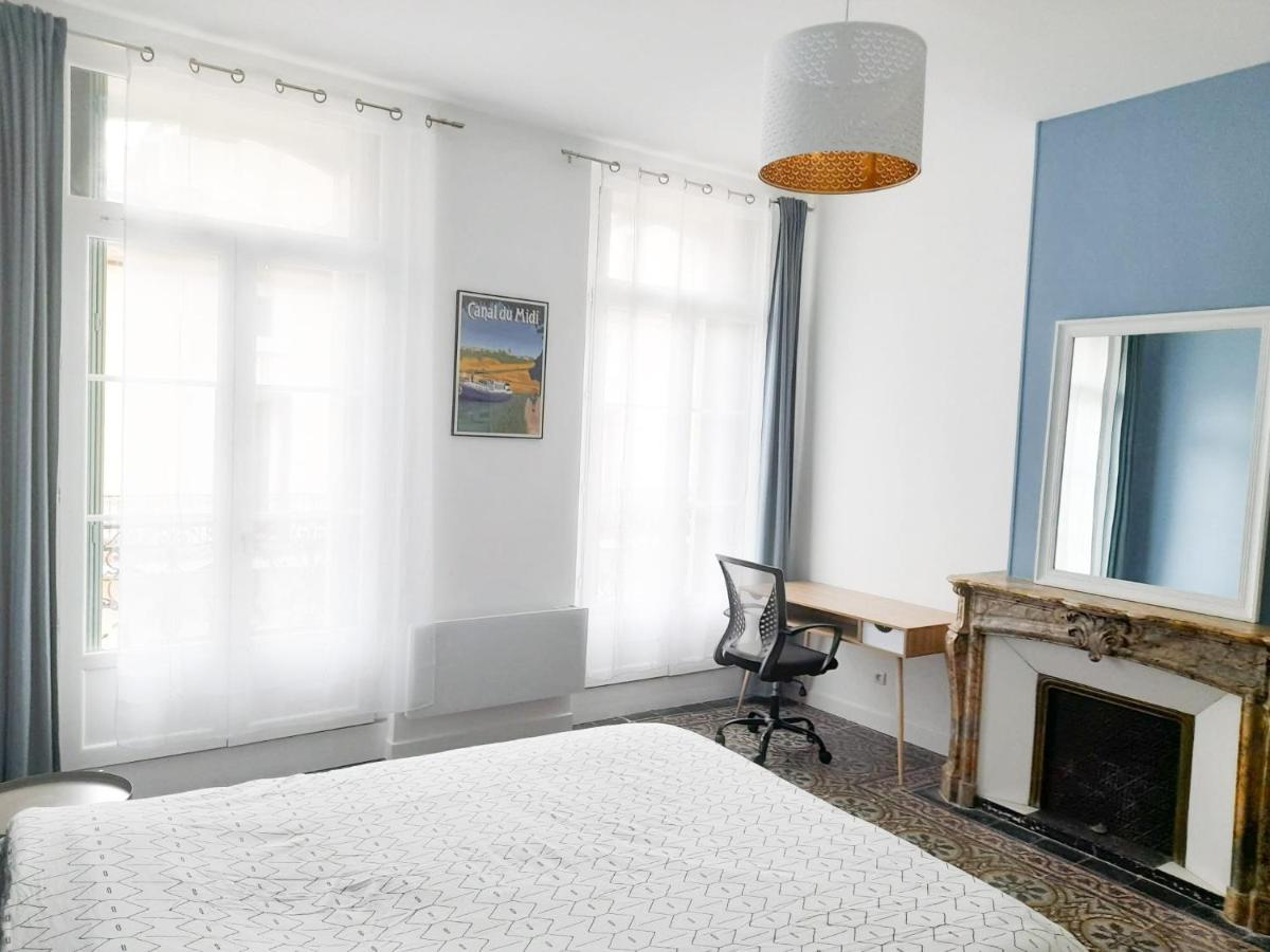 Bright And Modern 3-Bedroom Apartment, 90M2 With Air Condition, In Béziers Dış mekan fotoğraf