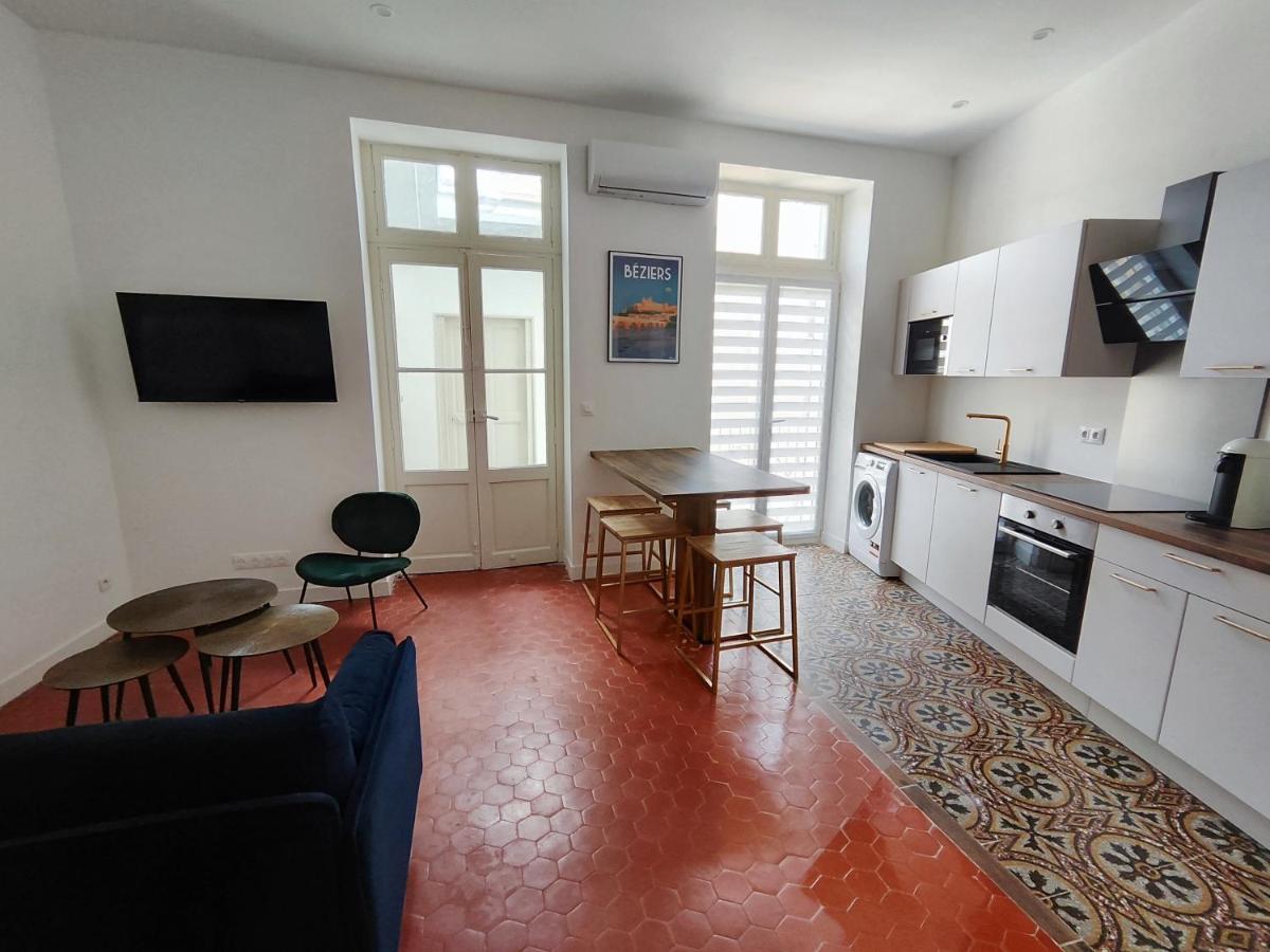 Bright And Modern 3-Bedroom Apartment, 90M2 With Air Condition, In Béziers Dış mekan fotoğraf